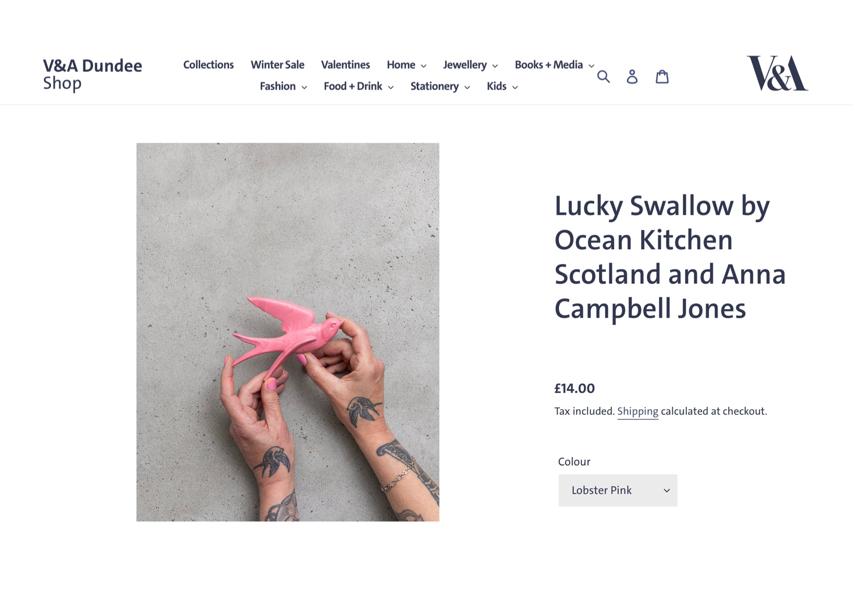 Lucky Swallows at V&A Dundee: From Recycled Ocean Plastic to Best Seller